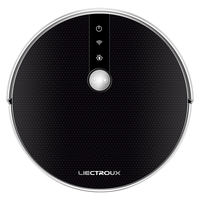 LIECTROUX C30B Odkurzacz automatyczny , inteligentne mapowanie, pamięć, aplikacja WiFi i sterowanie głosowe, mocne ssanie 4000 Pa, mycie na mokro, sierść zwierząt, środek do czyszczenia podłóg i dywanów, dezynfekcja 2